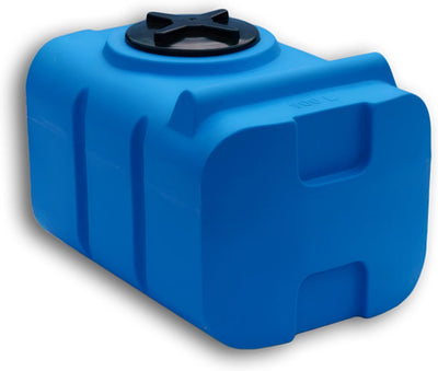 Varile 100L Trinkwassertank Blau | BPA-Frei | integriertes 3/4" Messinggewinde | Made in EU | Lebens