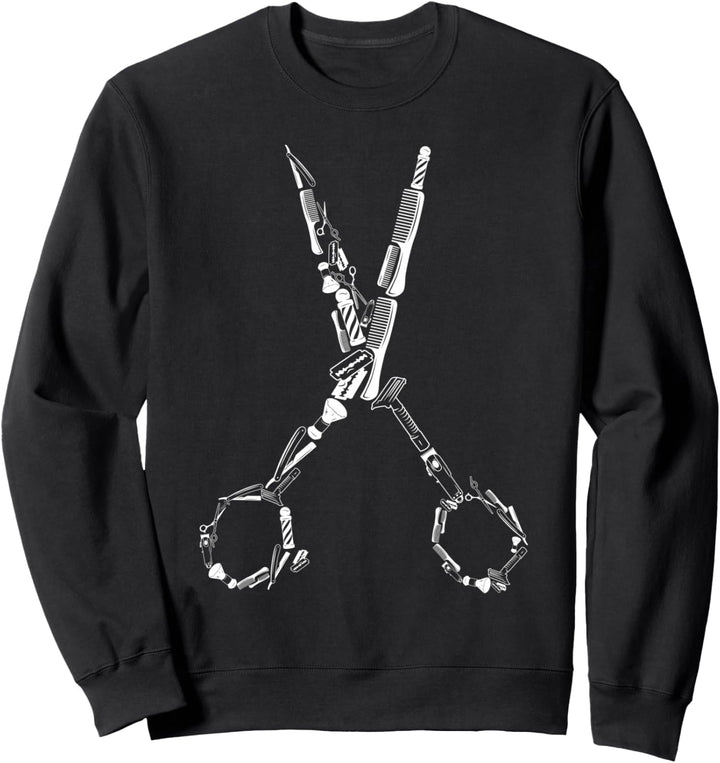 Barbier Friseur Für Barbershop Besitzer Geschenk Friseure Sweatshirt