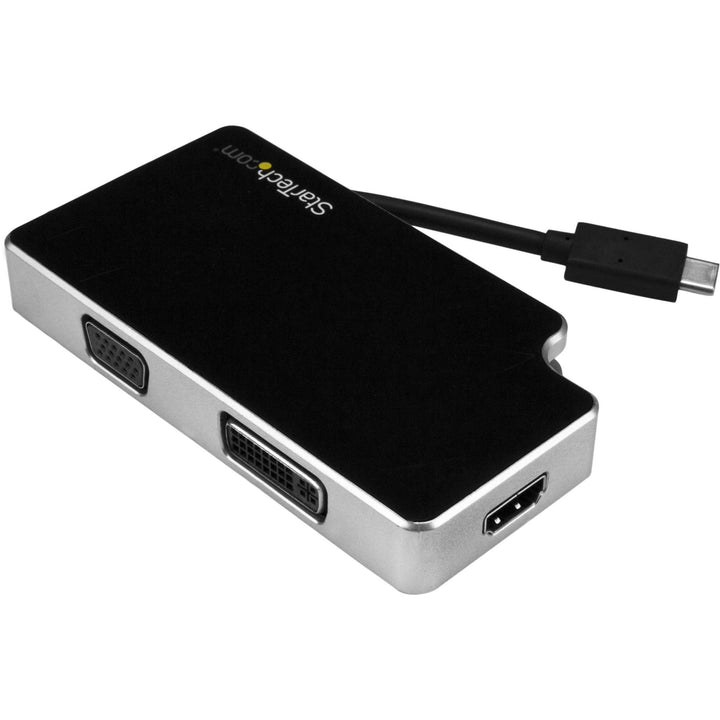 StarTech.com Audio Video Reiseadapter - 3in1 USB-C auf VGA, DVI oder HDMI - USB Typ C Adapter - 4K O