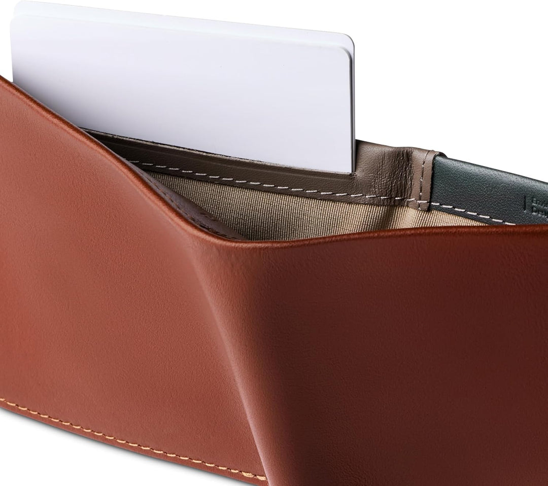Bellroy Hide & Seek – dünne, Klassische Lederbörse, optionaler RFID-Schutz (max. 12 Karten Plus Sche