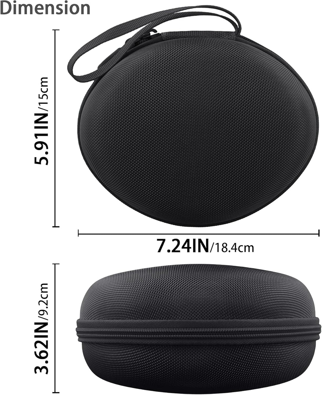 co2CREA Hart Reise Schutz Hülle Etui Tasche für Beats by Dr. DRE Studio Pro Studio3 Solo4 Solo3 Solo