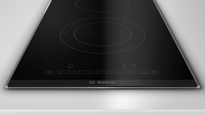 Bosch PKF375FP2E Serie 6 Domino-Cerankochfeld, 30 cm breit, PowerBoost schnelleres Kochen, DirectSel