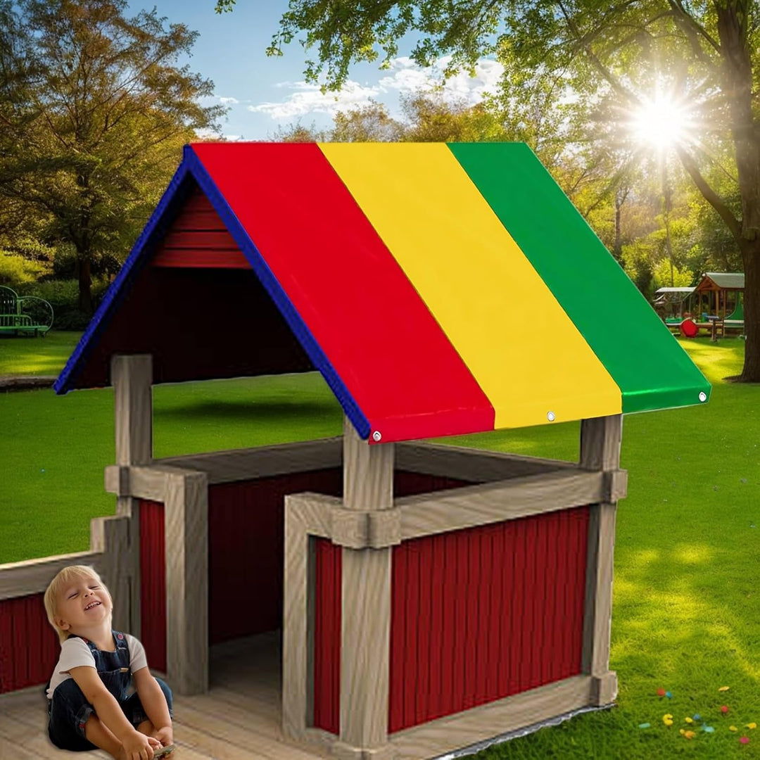 Spielplatz Ersatz, Baldachin, Schaukelsatz Tarp | UV-resistente Ersatz-Sonnenschutzabdeckung,Outdoor