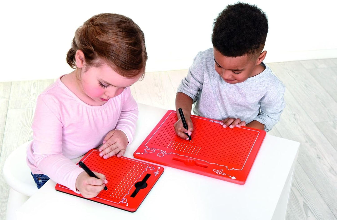Beleduc 21042 - The Magical Magnetic Game,Red,280 x 255 x 12 mm, ab 3 Jahre, 1xMagnetboard, 280 x 25