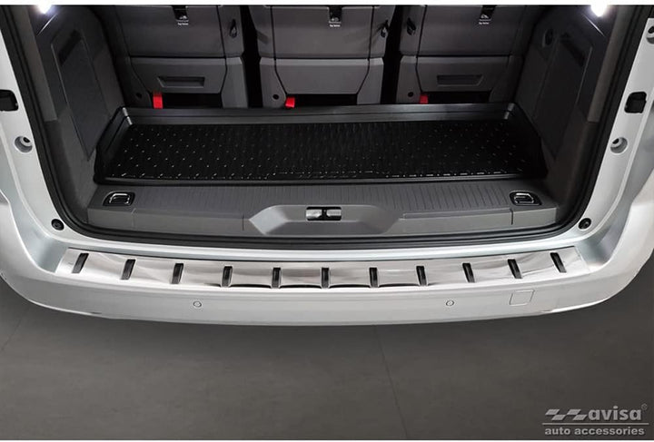 Avisa Edelstahl Heckstossstangenschutz kompatibel mit Volkswagen Multivan T7 2021- 'Strong Edition'