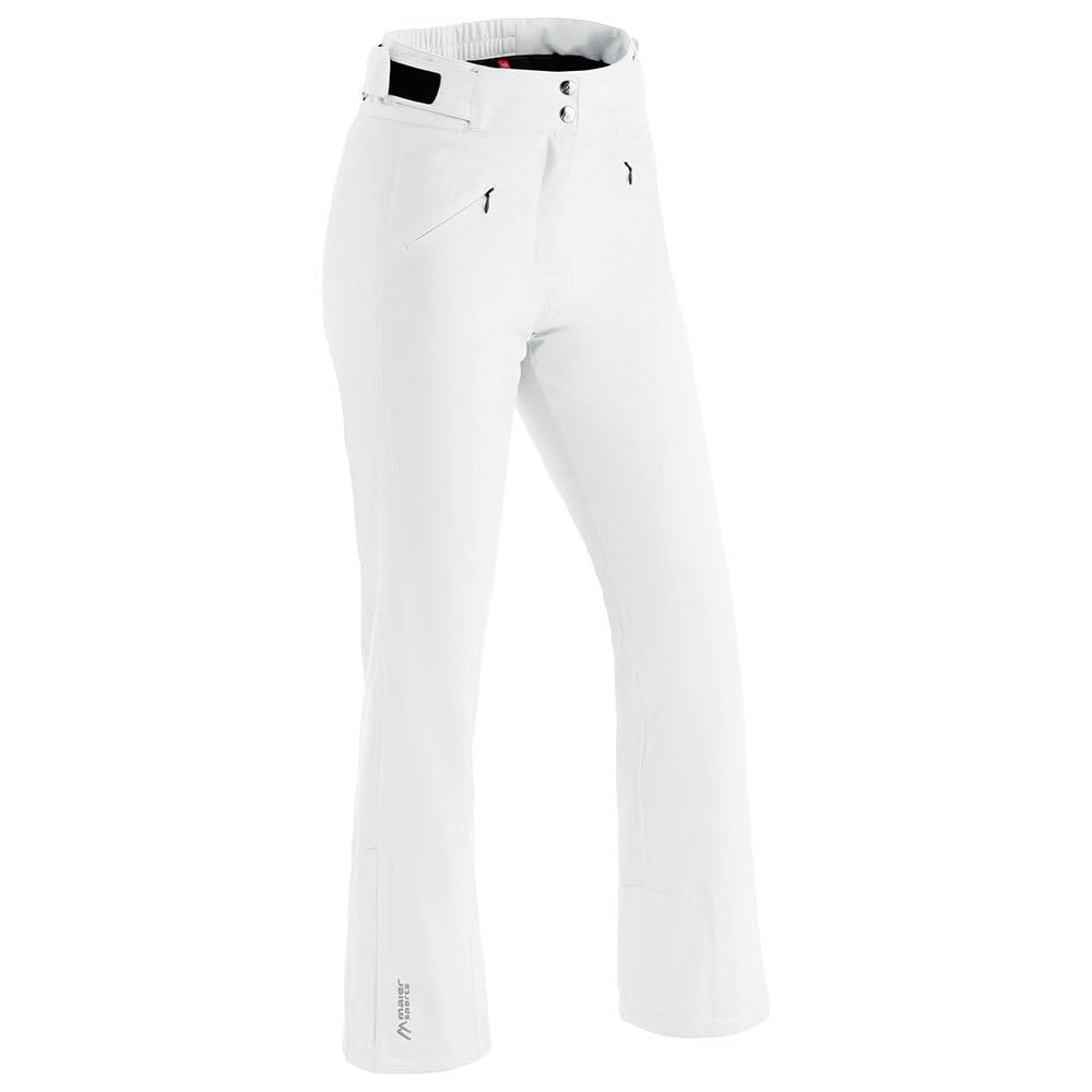Maier Sports Allissia Slim, Enganliegende Damen Skihose, wasserdichte Schneehose, Stretchmaterial un