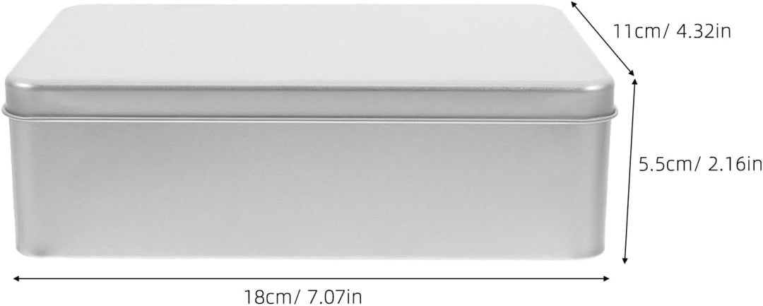 EXCEART Kerzendosen 3 Stück Schachteln Aus Weissblech Für Kekse Grosse Menge Gefrostete Kekse Keksdo