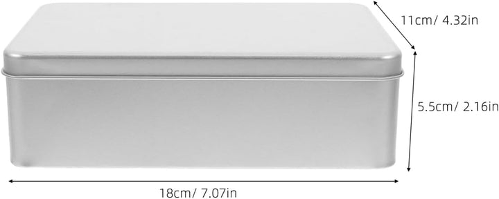 EXCEART Kerzendosen 3 Stück Schachteln Aus Weissblech Für Kekse Grosse Menge Gefrostete Kekse Keksdo