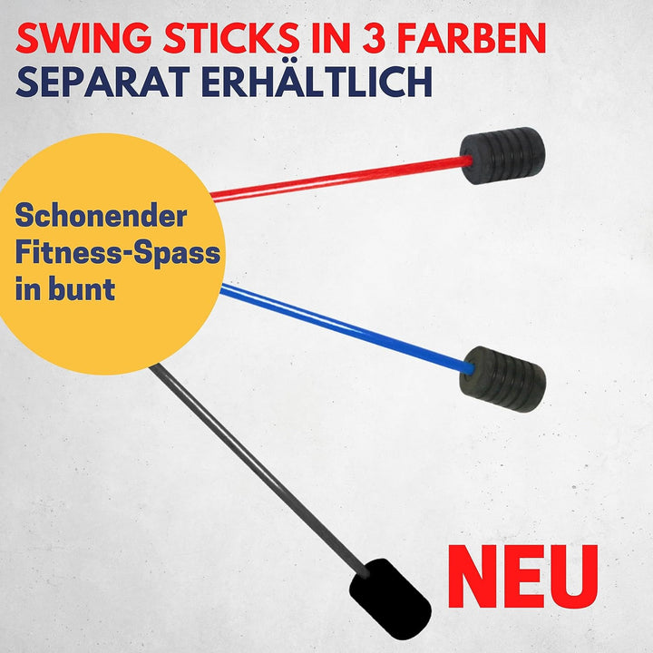 Best Sporting Swing Stick Tasche mit verstellbarem Schultergurt, schwarz | Länge 160 cm | Einfacher