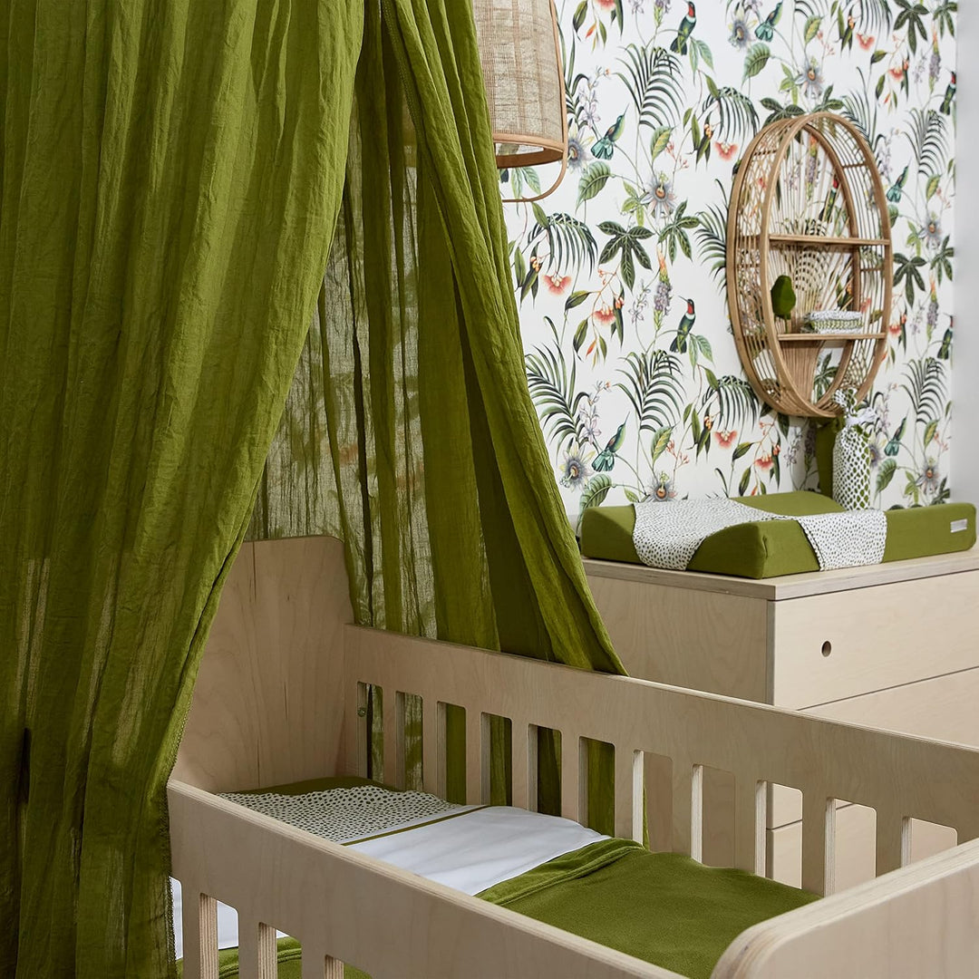 Meyco Baby Baldachin fürs Kinderzimmer - 55x240cm - hängender Betthimmel - Bettvorhang fürs Babybett