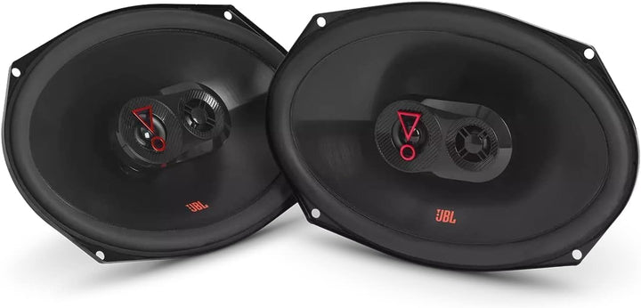 JBL Stage3 9637F 3-Wege Auto Lautsprecher Set von Harman Kardon ohne Gitter - 375 Watt KFZ Ovale Aut