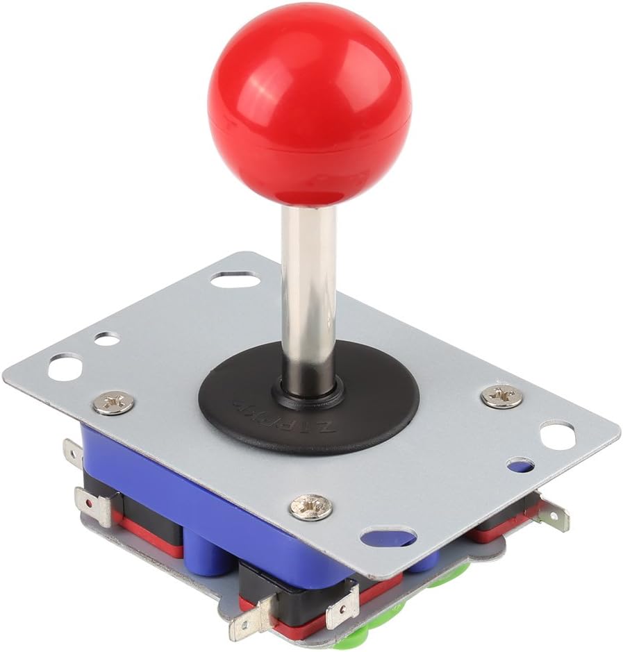 Hztyyier Joystick, Tasten und Joystick DIY Controller Kit, 2/4/8 Way Game Joystick Ball für Spiele