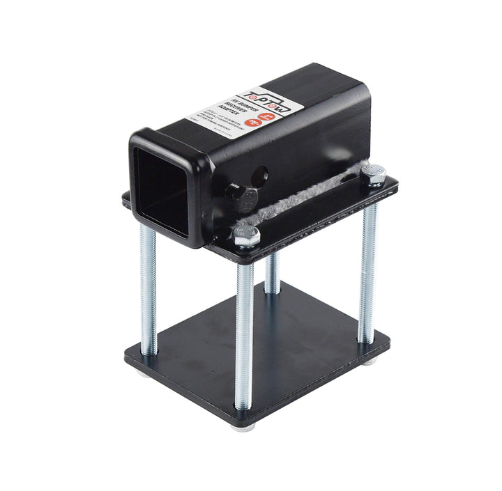 TOPTOW Wohnmobil-Stossstange 5,1 cm Anhängerkupplungs-Empfänger-Adapter 63801 für 10,2 x 10,2 cm und