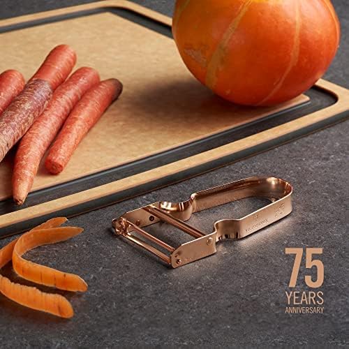 VICTORINOX REX Sparschäler 75 Jahre Special Edition 2022, Roségoldauflage, Logogravur, Roségold