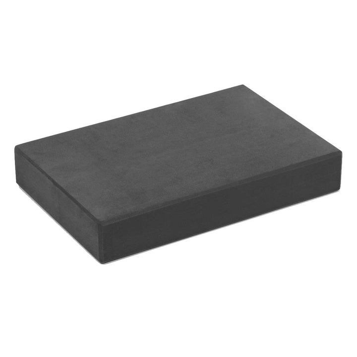 Yoga Studio Pilates Sitzblock – Graphitgrau Yoga Blocks mit abgeschrägten Kanten für Anfänger und Pr