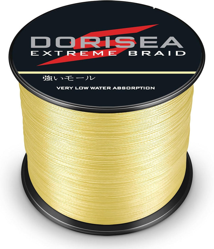 Extreme Braid Geflochtene Angelschnur, 100% PE, 300 m, Test von 6 bis 550 kg, Abriebfest, unglaublic