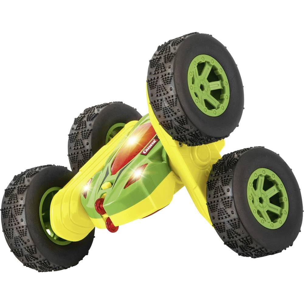 Carrera RC Mini Turnator 2.0 | 360° Flip | Kultiges ferngesteuertes Stunt-Auto mit LED-Lichtern | 16