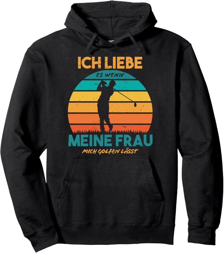 Golfer und Golfspieler - Golf Pullover Hoodie