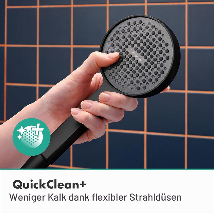 hansgrohe Activera S - Duschset mit Duschkopf wassersparend (EcoSmart, 1 Strahlart), Duschschlauch (
