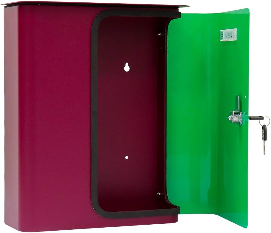 Rottner Briefkasten Splashy (Berry Neongrün), Berry Neongrün
