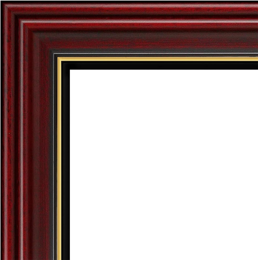 CORE ART Diplom-Rahmen, 11 x 14 Dokumente mit Matte oder 15 x 18 Bilder ohne Matte, Echtholz-Wandrah