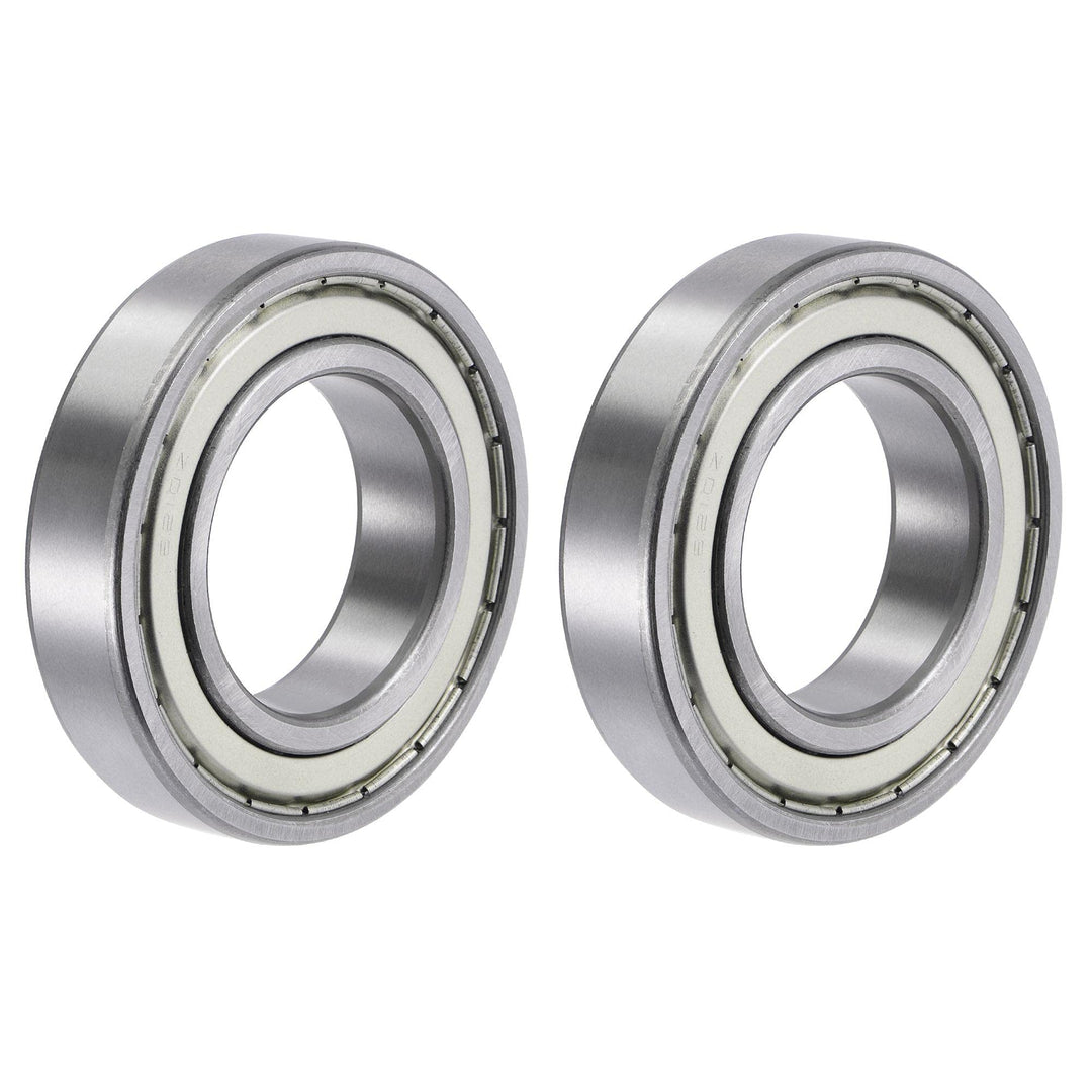 sourcing map 2 Stück 6210ZZ Rillenkugellager 50 mm Bohrung 90 mm Aussendurchm. 20mm Dick Doppelt Ges