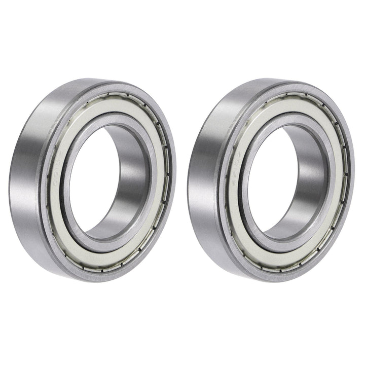 sourcing map 2 Stück 6210ZZ Rillenkugellager 50 mm Bohrung 90 mm Aussendurchm. 20mm Dick Doppelt Ges