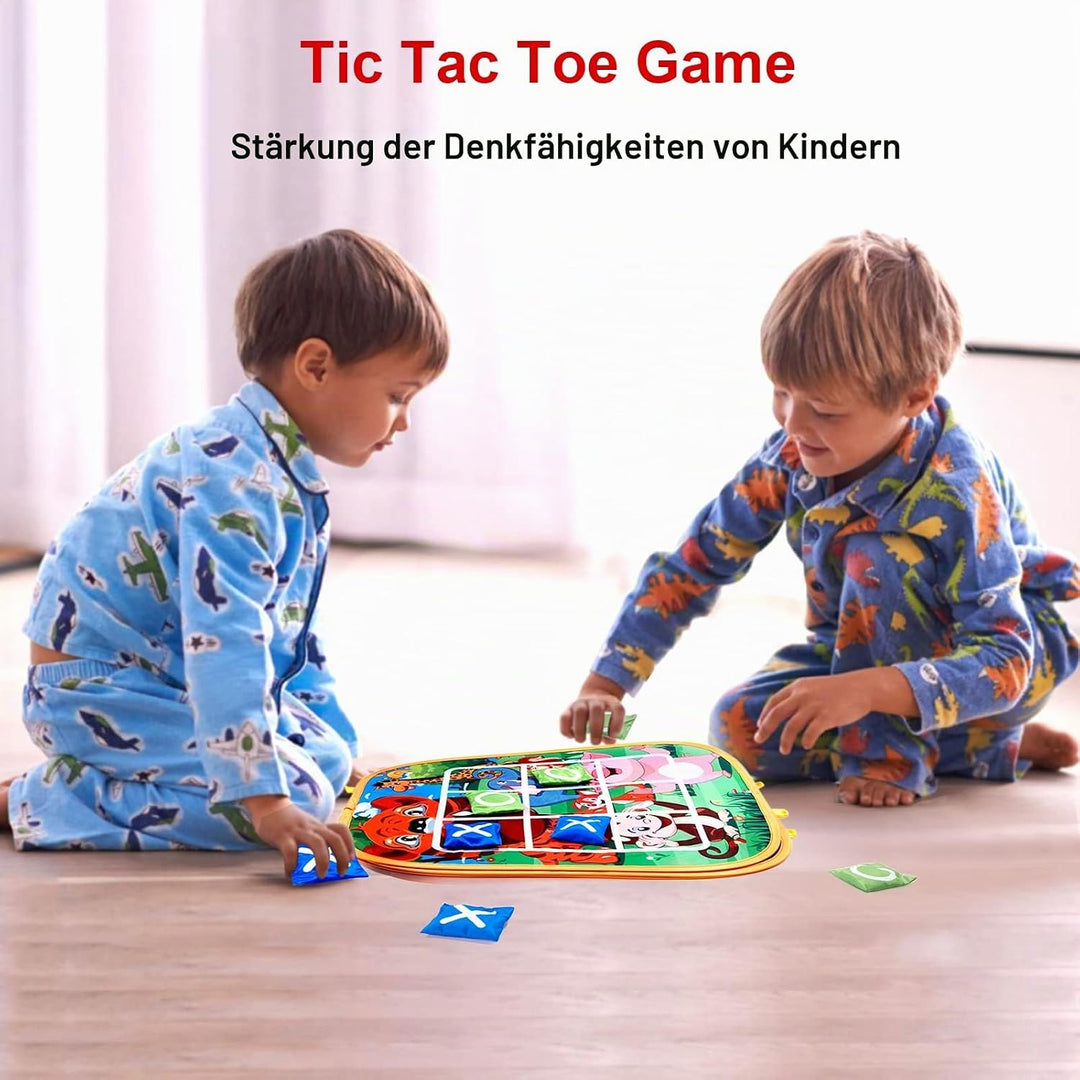Vdealen Outdoor Sitzsack Wurfspiel Spielzeug für Kinder, 3 in 1 Cornhole Spiel für Innen Gelten für