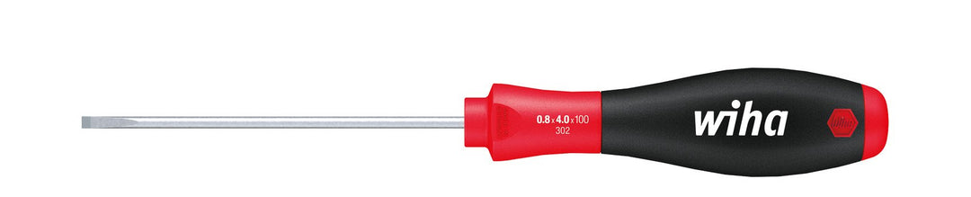 Wiha Schraubendreher SoftFinish® Schlitz mit Rundklinge für tiefliegende Schrauben (00700) 5,5 mm x