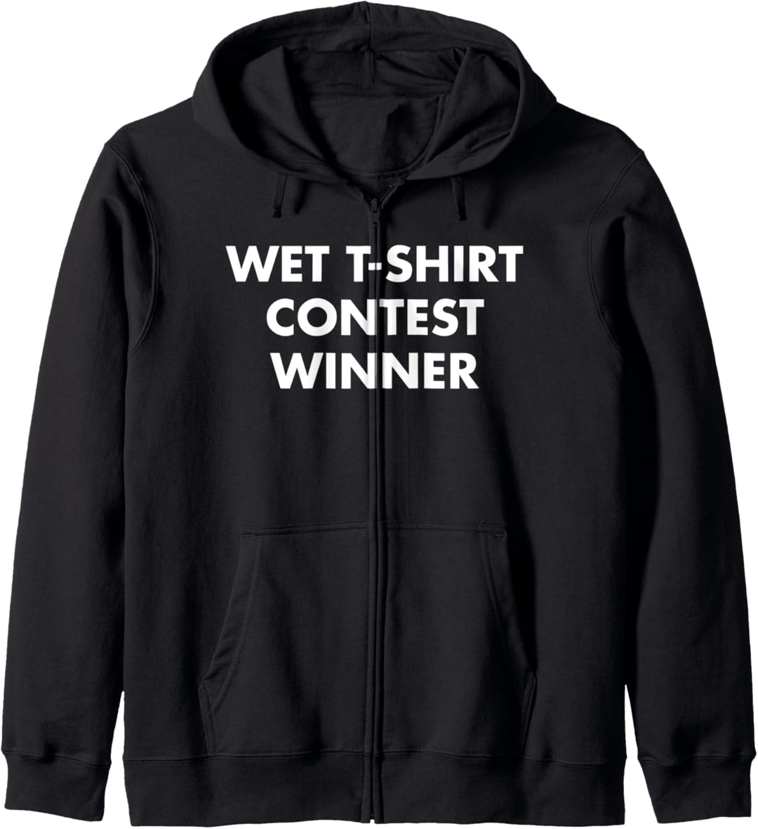 Wet T-Shirt Contest Gewinner für Nachtclub Party Damen Kapuzenjacke