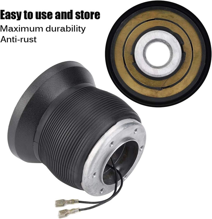 Lenkradadapter,Duokon Lenkradnabenadapter, 21mm lenkradnabe Lenkrad Innenraum Racing Lenkrad Short A