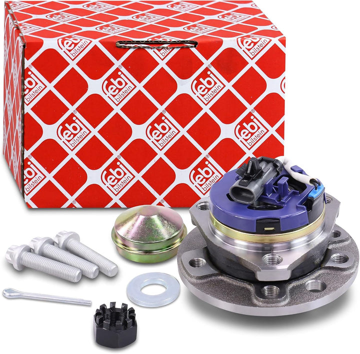 febi bilstein 24164 Radlagersatz mit Radnabe und Anbaumaterial , 1 Stück