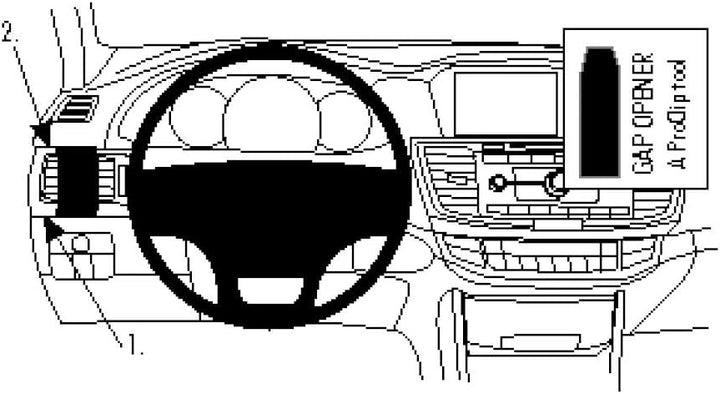Brodit 804821 ProClip Halterung
