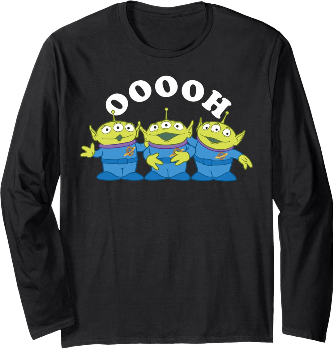 Disney Pixar Toy Story OOOHHH Aliens Trio Portrait Langarmshirt