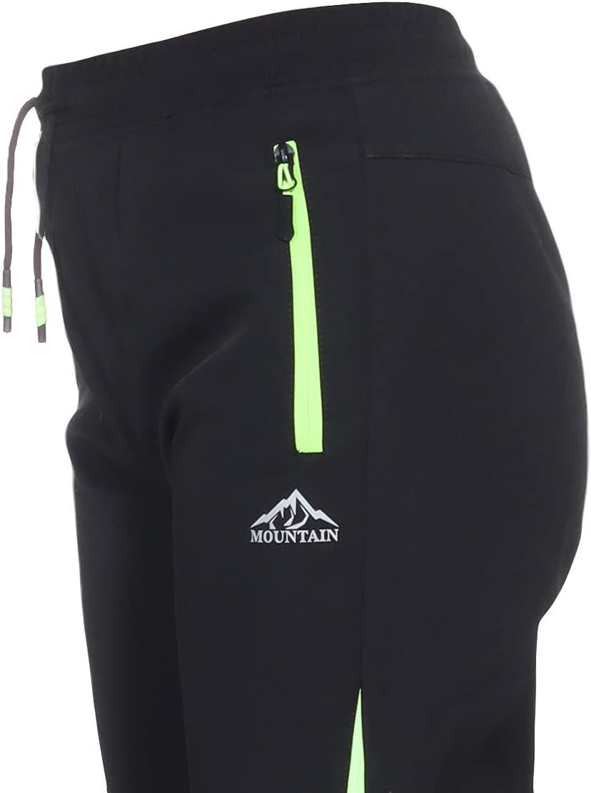 Kinder Thermohose Jungen Mädchen Outdoor Softshell Hose Trekking Herbst Winter Schneehose Skihose Wa