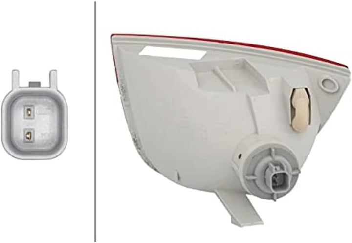 HELLA 2ZR 354 063-021 Rückfahrleuchte - 12V - rechts Rechts Unterer Teil, Rechts Unterer Teil