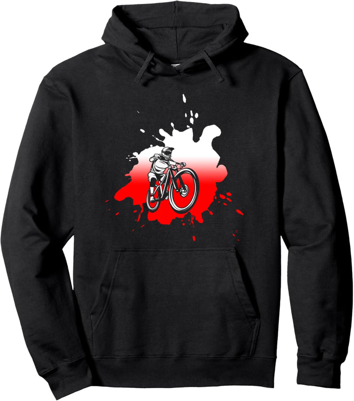MTB Vintage Fahrrad Fans Kinder Geschenk Jungs Downhill Pullover Hoodie
