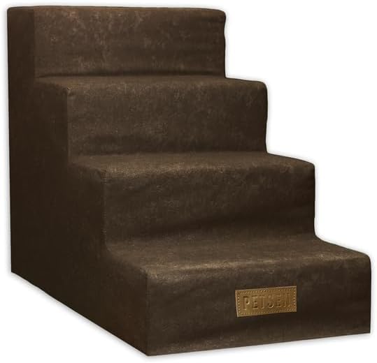 Sofatreppe für Hunde und Katzen – Hundetreppe für Bett &amp; Sofa – 3- oder 4-stufig, rutschfest &amp; wasch
