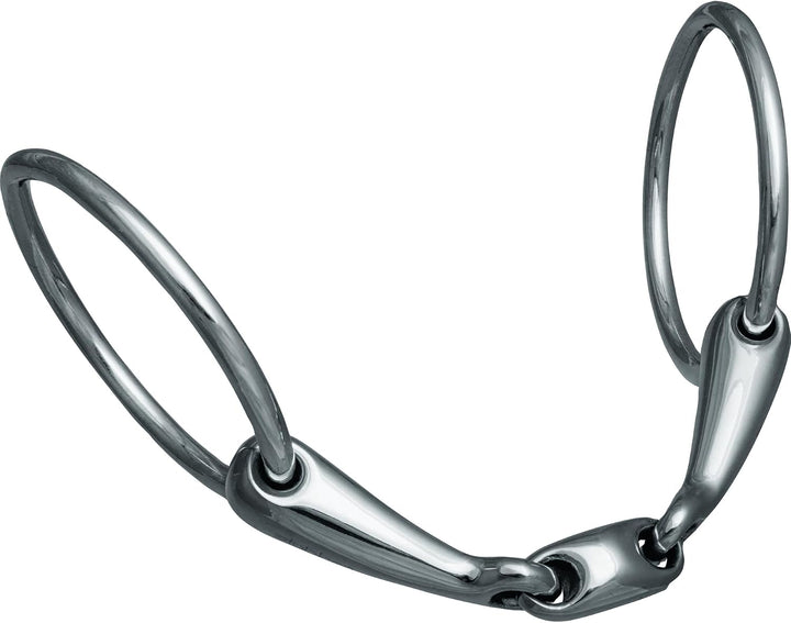 Stübben Gebiss 2222 Wassertrense doppelt gebrochen 14,0 cm - 16 mm - Sweet Copper, 14,0 cm - 16 mm -