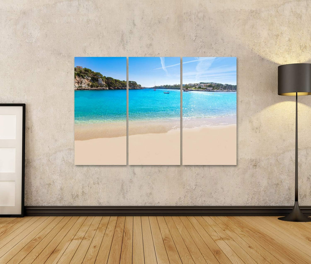 islandburner Bild auf Leinwand Mallorca Porto Cristo Strand Manacor Baleareninsel Mallorca Spanien B