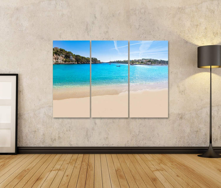 islandburner Bild auf Leinwand Mallorca Porto Cristo Strand Manacor Baleareninsel Mallorca Spanien B