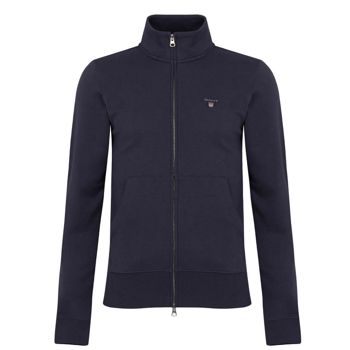 Gant Herren Original Full Zip Cardigan ORIGINAL Strickjacke MIT REIssVERSCHLUSS M Evening Blue, M Ev