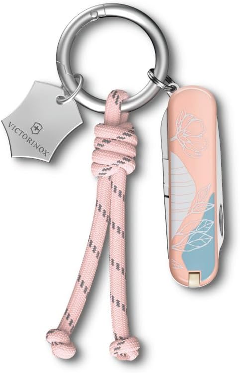 VICTORINOX Taschenmesser Classic SD, 7 Funktionen, Swiss Made, Multitool für Frauen, Schlüsselanhäng
