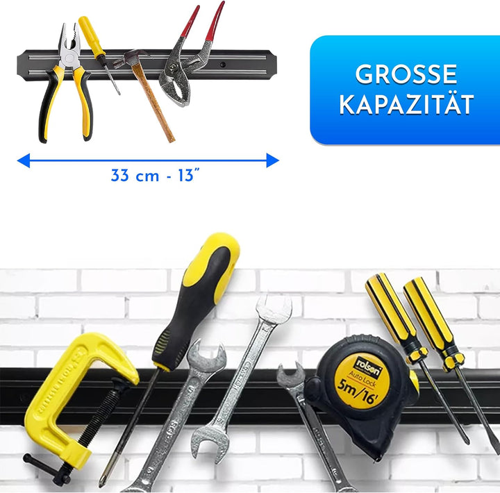 Magnetleiste werkzeug 4 Stück 33 cm x 5 cm magnet werkzeughalter