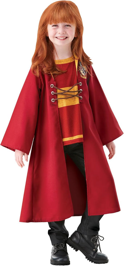 RUBIE'S 3006939-10000 Harry Potter Batman Kostüm, Unisex-Kinder, rot, 9-10 Jahre 9-10 Jahre Rot, 9-1