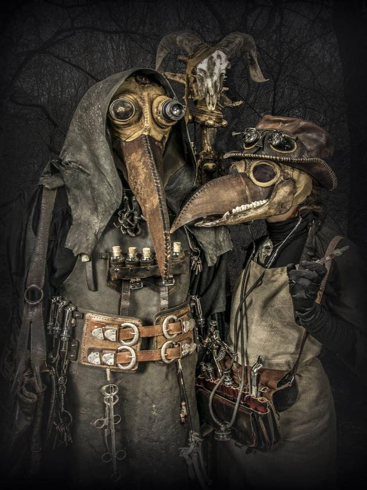 CALVENDO Puzzle Steampunk Pest Doktoren 1000 Teile Lege-Grösse 48 x 64 cm Foto-Puzzle Bild von Steam
