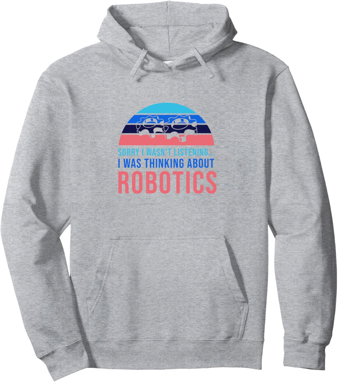 Nachdenken über Roboter Ingenieurstudenten Robotik Pullover Hoodie