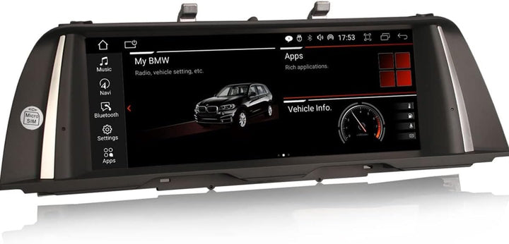 Erisin 10.25 Zoll 4GB+64GB Android 12 Autoradio Bluetooth GPS Navigation für BMW 5er F10/F11 2013-20