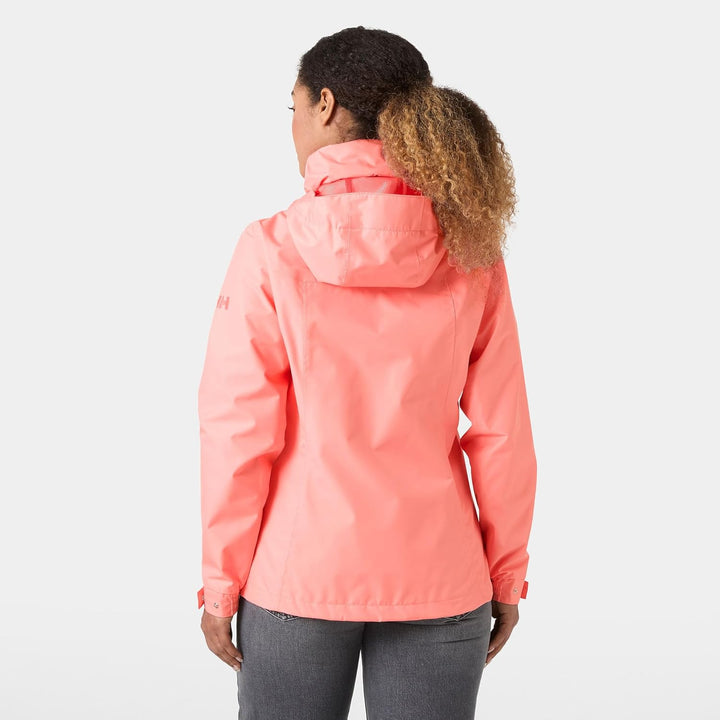 Helly Hansen Damen Aden Regenjacke L Coral Almond, L Coral Almond