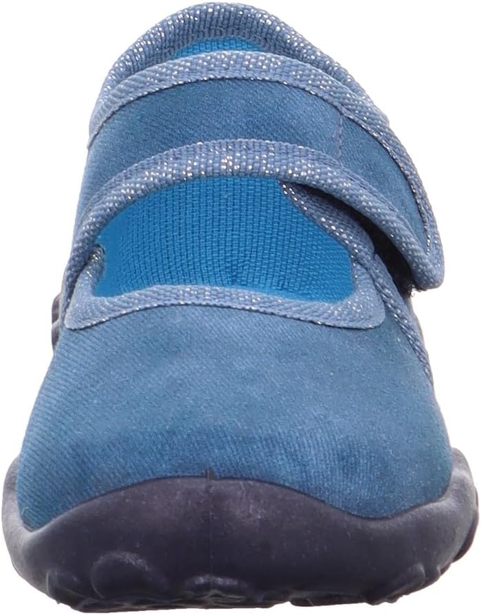 Superfit Jungen Mädchen Bonny Hausschuh 23 EU Blau 8040, 23 EU Blau 8040
